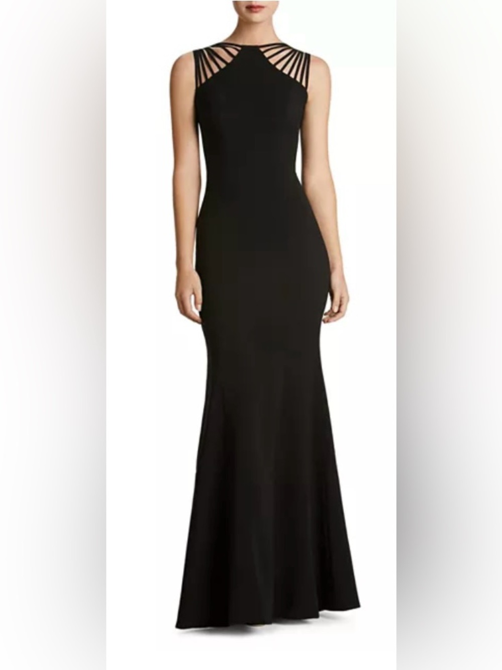 Dress the Population Harlow Strappy Gown, Medium